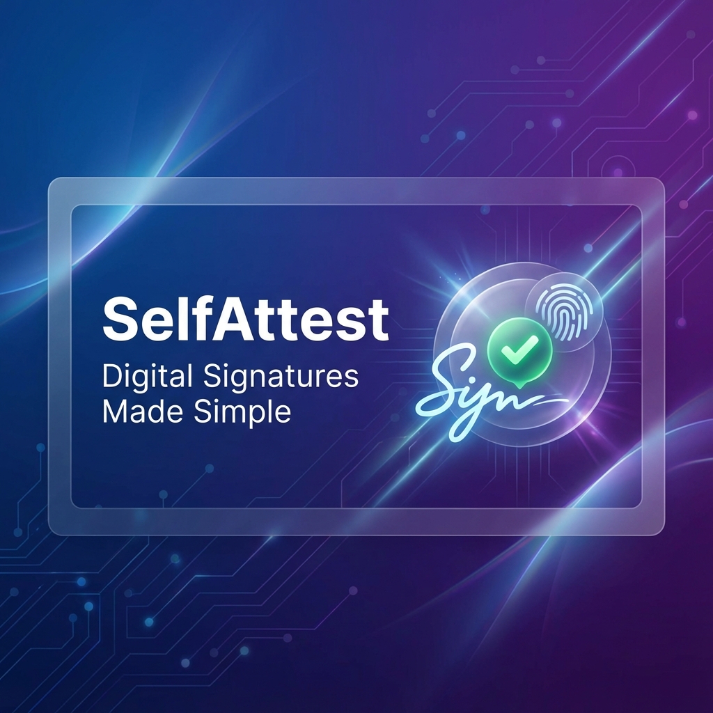 SelfAttest Feature Graphic